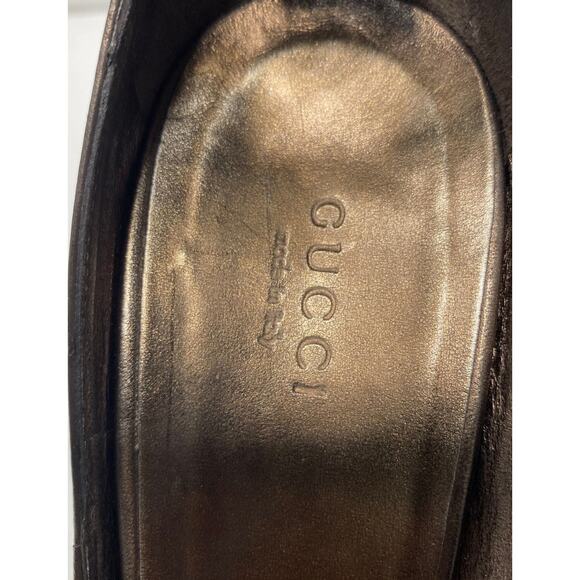 Gucci Horsebit Wedges - Picture 7 of 9